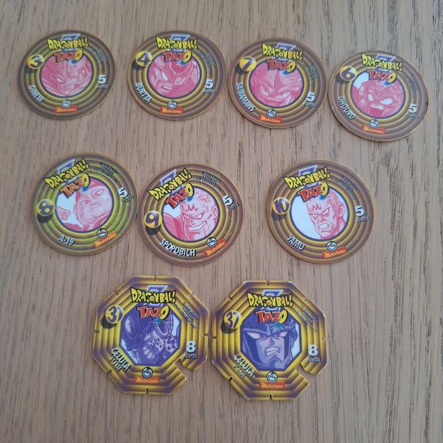 Tazos Dragon Ball