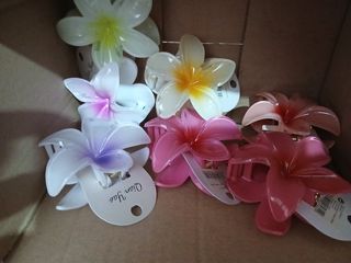 Pinzas para el pelo de flor