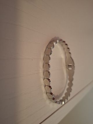 Pulsera Acero Dorado con Cristales