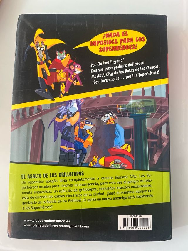 El asalto de los grillotopos: Superhéroes 3 (Ge...