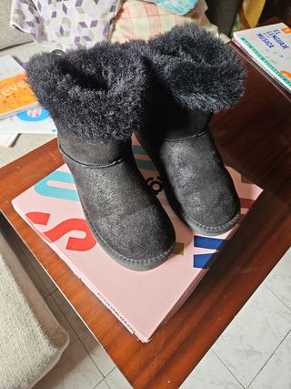 Botines de invierno negros
