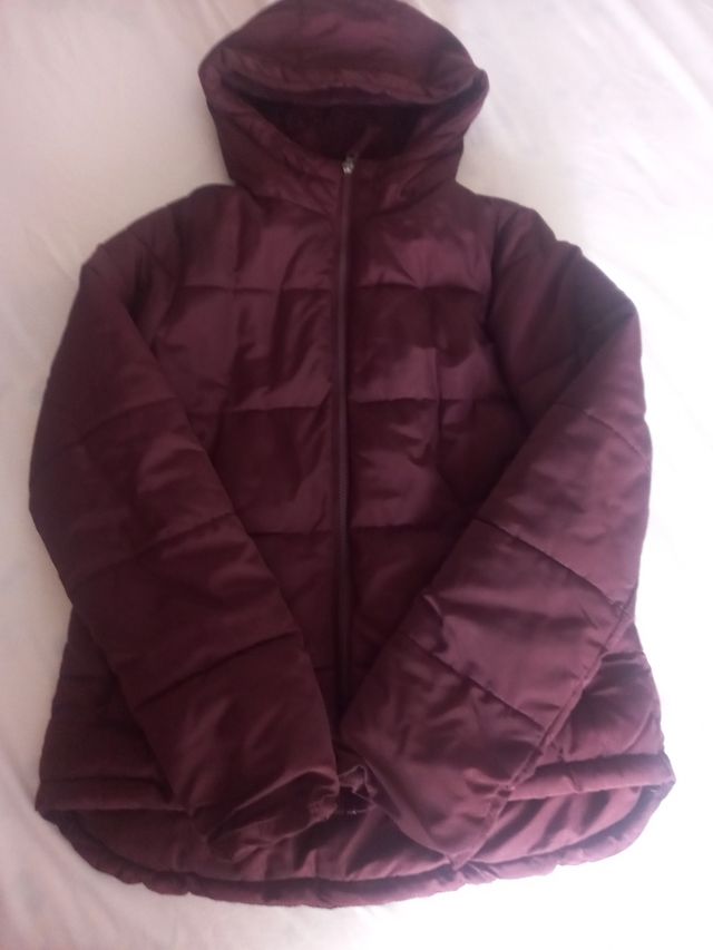 Abrigo niña talla XS morado