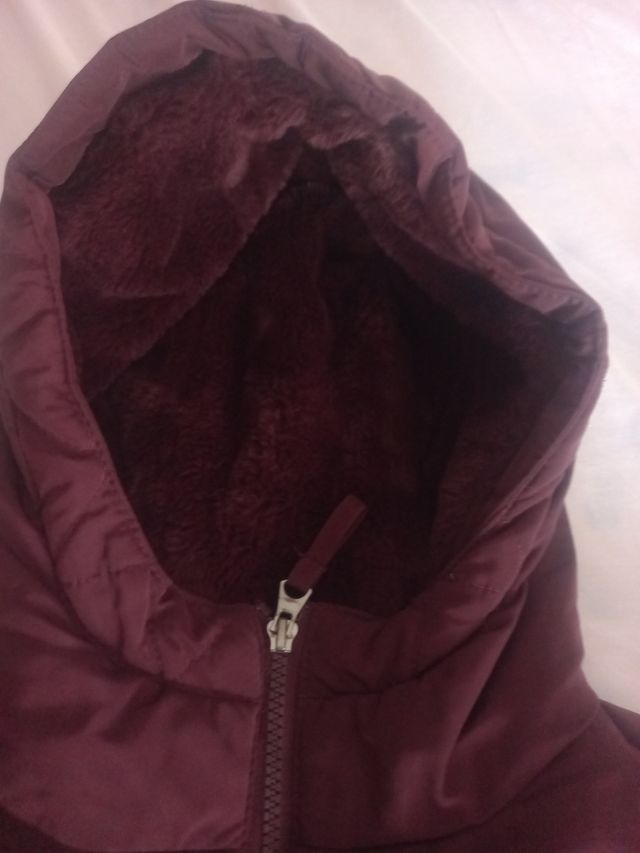 Abrigo niña talla XS morado