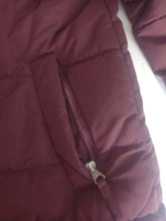 Abrigo niña talla XS morado