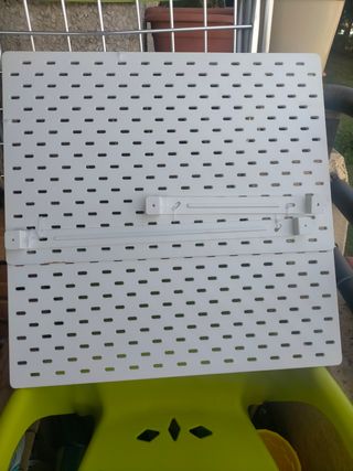 Tablón de escritorio Ikea blanco