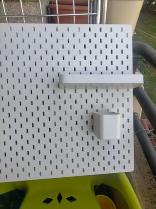 Tablón de escritorio Ikea blanco