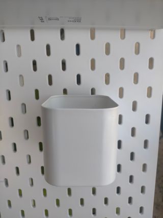 Tablón de escritorio Ikea blanco