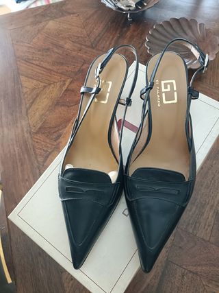Zapatos PI PALAZZO azul marino . T 38