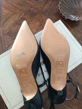 Zapatos PI PALAZZO azul marino . T 38