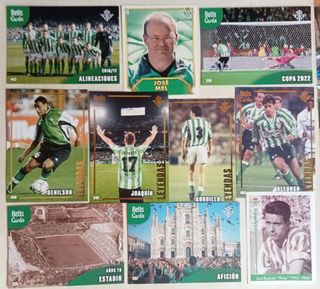 100 cromos Betis La Liga Panini Fútbol Adrenalyn..