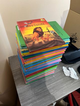 Libros de Disney a 1,50€
Colección entera(63) 100€