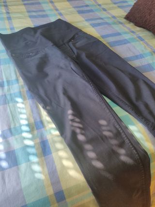 Pantalón premamá azul marino T42