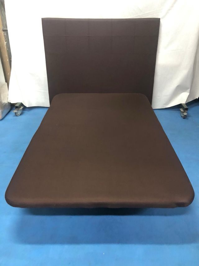 Base imbottita e materasso viscoelastico 120x190