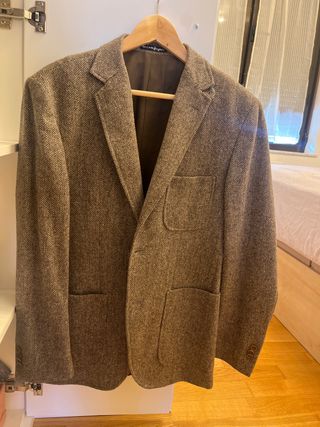 Americana de hombre Emídio Tucci Talla 48 Marrón