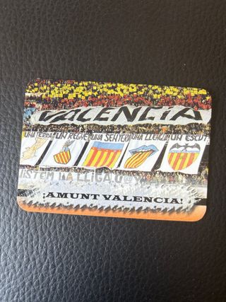 Cromo Valencia Afición