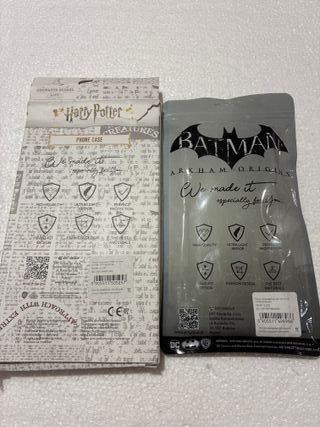 2 custodie per Xiaomi 12 Lite DC Comics Batman e Harry P