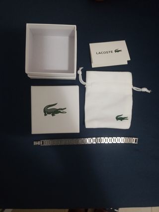 Pulsera Lacoste Plata