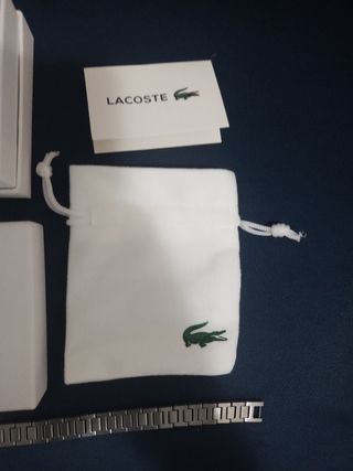 Pulsera Lacoste Plata