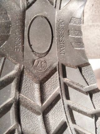 Zapatos de seguridad Aníbal talla 37