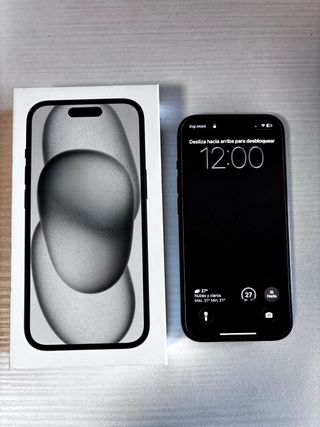 iPhone 15 128GB Negro URGE ¡Como nuevo!
