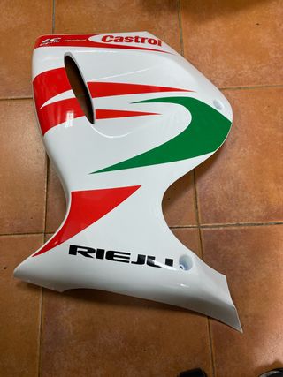 Tapa lateral Rieju RS1 Castrol Izquierda