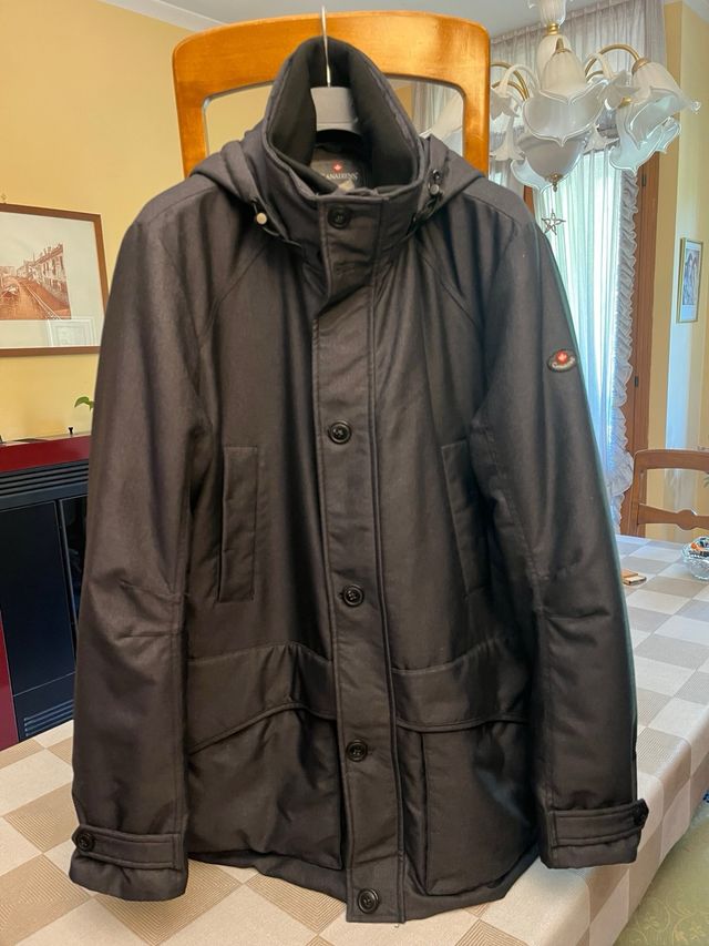 Giubbotto Canadiens Grigio/Nero. Mai usato. Tg. 56