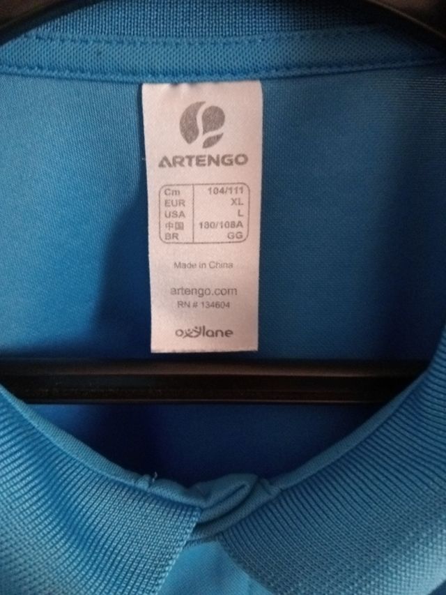 Polos Artengo Azules