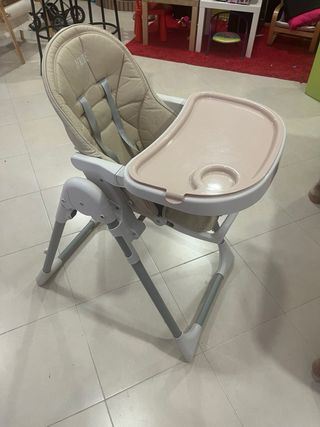 Trona para bebé color beige