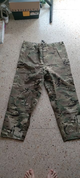 Pantalón impermeable MTP Ejército Británico