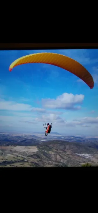 Parapente completo con paracaídas