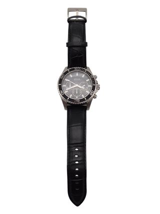 RELOJ GUESS  W0171G1 ESFERA NEGRA ( MARCAS EN CRISTAL)