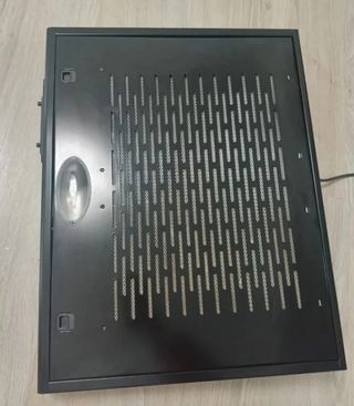 Campana extractora de cocina negra