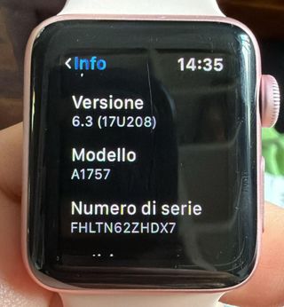 Apple Watch Series 2 Rosa