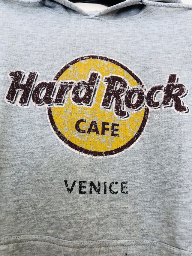 Felpa Hard Rock Cafe Venice Grigia, unisex