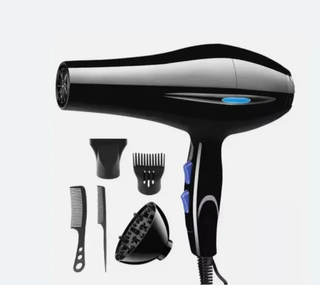Asciugacapelli professionale phon con accessori