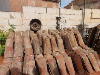 Tejas de barro árabes