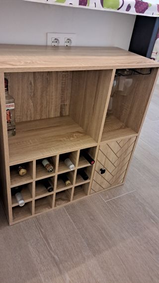 Botellero HOMCOM madera