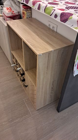 Botellero HOMCOM madera