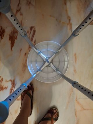 Taburete Ducha Giratorio