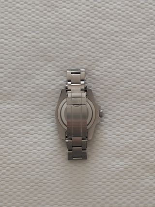 Reloj Automático Negro y Plateado