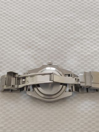 Reloj Automático Negro y Plateado