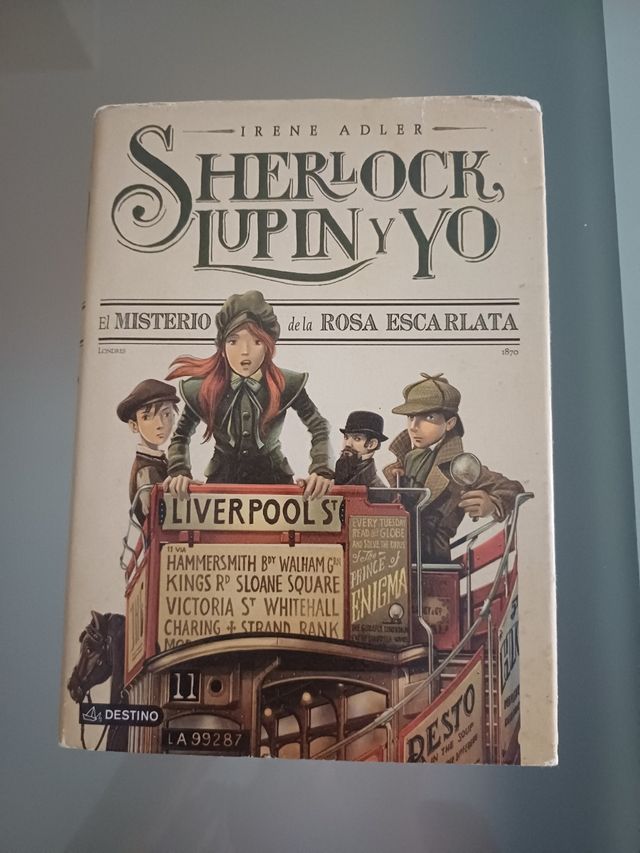 Sherlock Lupin y yo El misterio de la Rosa Escarla