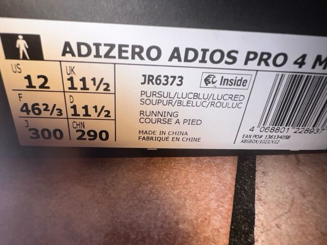 Adidas Adios Pro 4 Tokio - Giallo/Blu