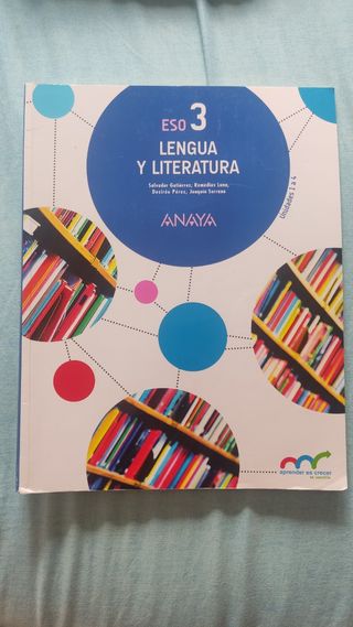 Libros de Literatura y Lengua de 3°ESO