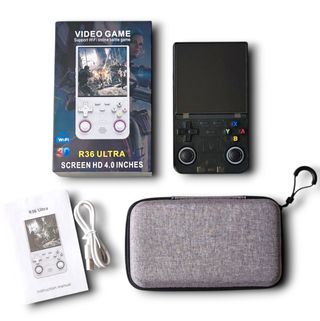 Consola Retro R36 Ultra 128GB Negra