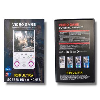 Consola Retro R36 Ultra 128GB Negra