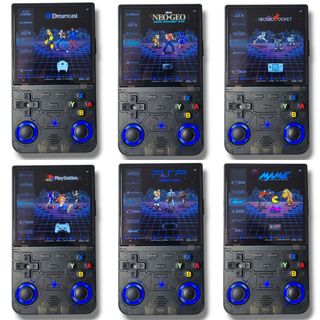 Consola Retro R36 Ultra 128GB Negra