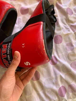 Botines Top Ten Fight Rojos