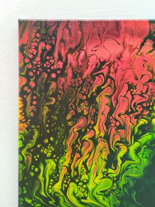 Acrylic Fluid Painting n.3