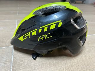 Casco SCOTT Ciclismo Giallo/Nero